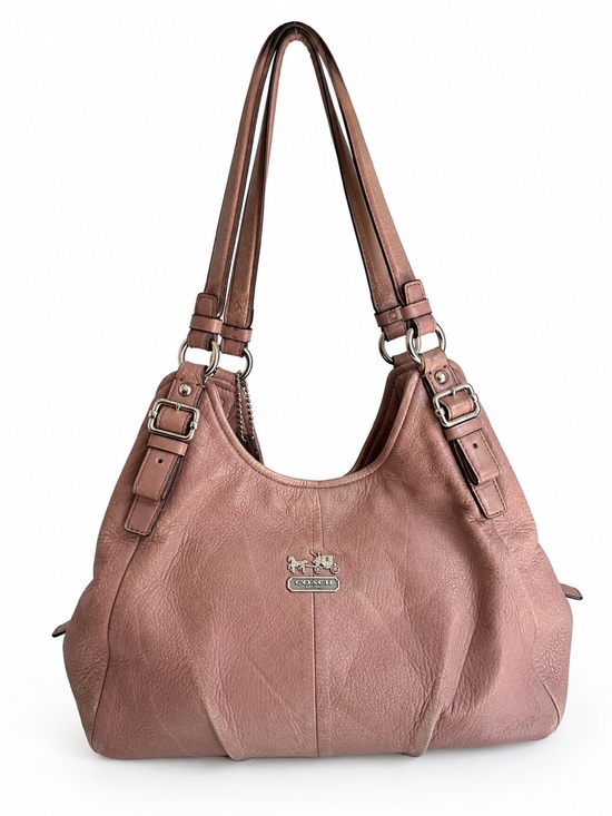 Coach Handbags - Coach Madison Maggie Y2K Hobo Bag Mauve Pink